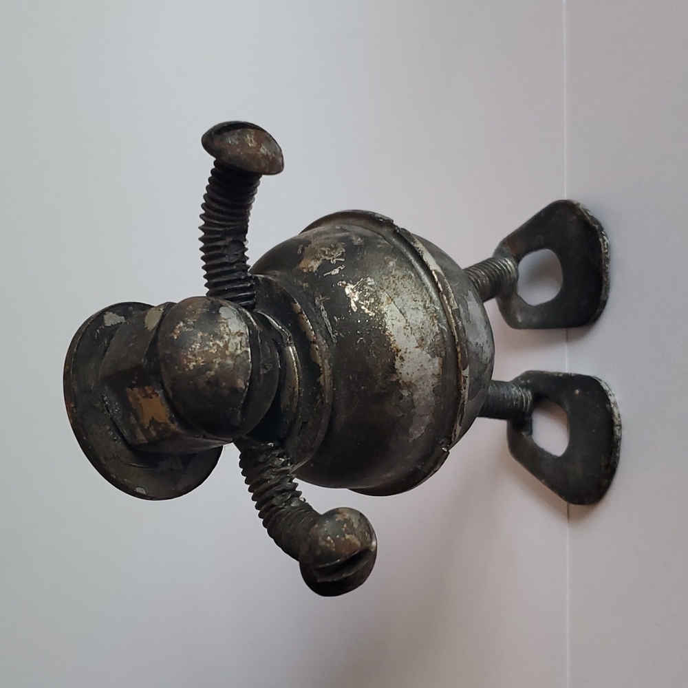 Metal handcrafted decor. Mancave type item